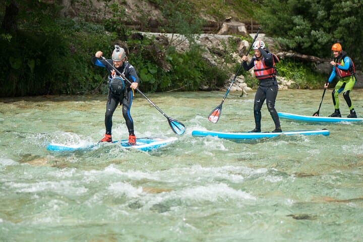 Soca River Whitewater SUP Trip from Bovec: Small-Group Adventure photo 5