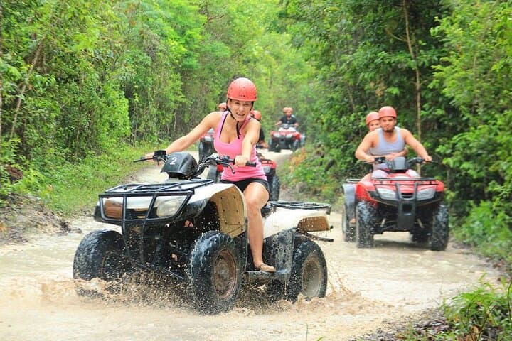 Mayan Jungle ATV, Zipline and Cenote Adventure from Cancun & Playa del Carmen photo 3