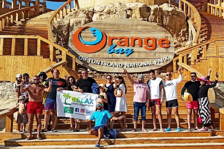 Orange Bay Island Tour from Hurghada: Snorkel, Swim and Relax on a Day Cruise