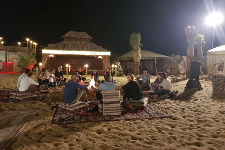 Overnight Desert Safari in Dubai: Bedouin Camp, Dune Bashing & BBQ