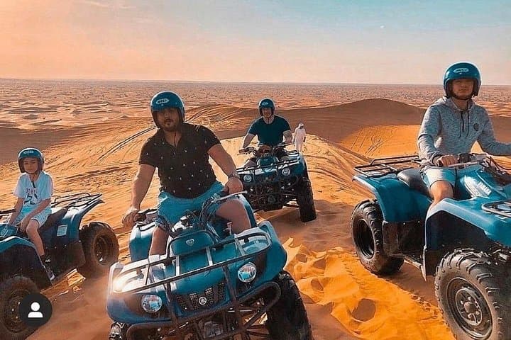 Dubai Evening Desert Safari with 30-Min Self-Drive Quad Bike and Premium Desert Camp photo 3