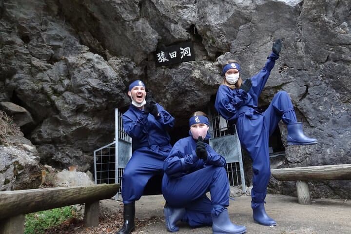 Private Ninja Training in Sarudado Cave — Hidaka Cave Ninja Experience