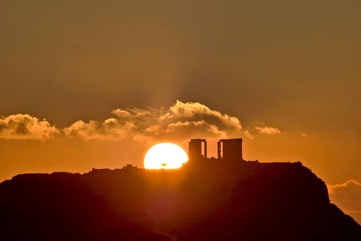 Sounion Sunset Private Tour: Temple of Poseidon & Vouliagmeni Lake from Athens photo 1