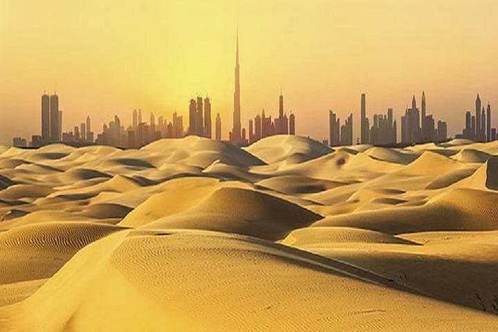 Dubai City Tour and Evening Desert Safari — One-Day Combo with BBQ Dinner photo 1
