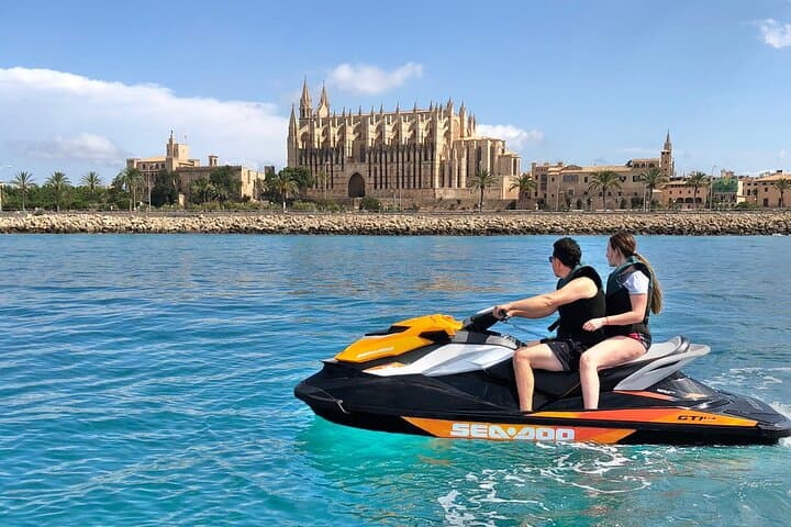 Jet Ski to Palma Cathedral: 30-Minute Coastal Rush in Mallorca photo 5
