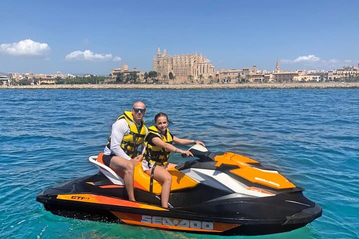 Jet Ski to Palma Cathedral: 30-Minute Coastal Rush in Mallorca photo 2
