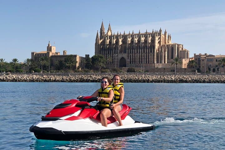Jet Ski to Palma Cathedral: 30-Minute Coastal Rush in Mallorca photo 3