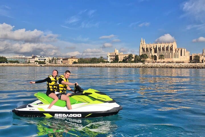 Jet Ski to Palma Cathedral: 30-Minute Coastal Rush in Mallorca photo 4