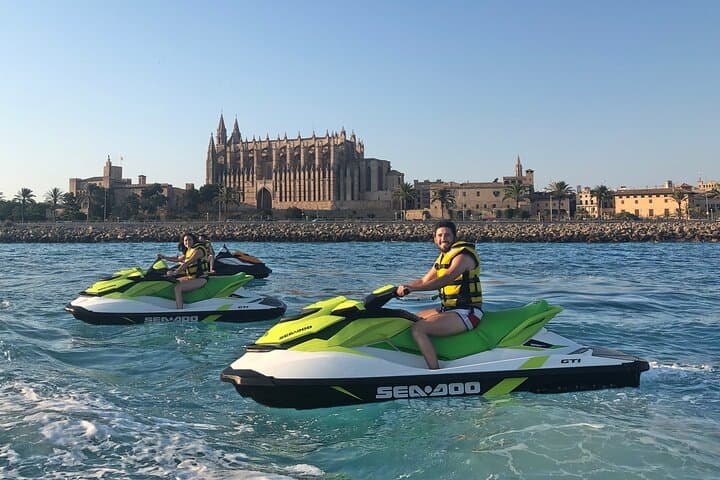Jet Ski to Palma Cathedral: 30-Minute Coastal Rush in Mallorca photo 6