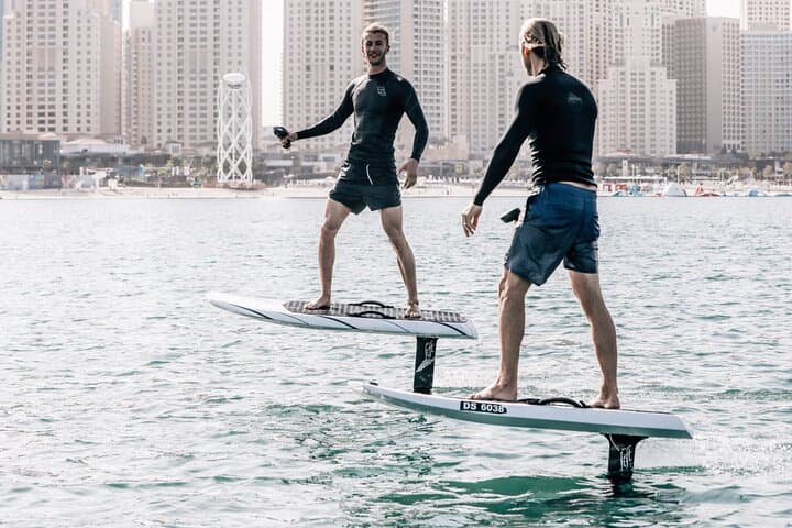 Electric Foil Surfing in Dubai: 40-Minute Fliteboard Experience with Skyline Views photo 3
