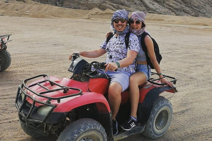 Hurghada Desert Quad Safari from Makadi Bay — 3-Hour Bedouin Stop & Camel Ride photo 1