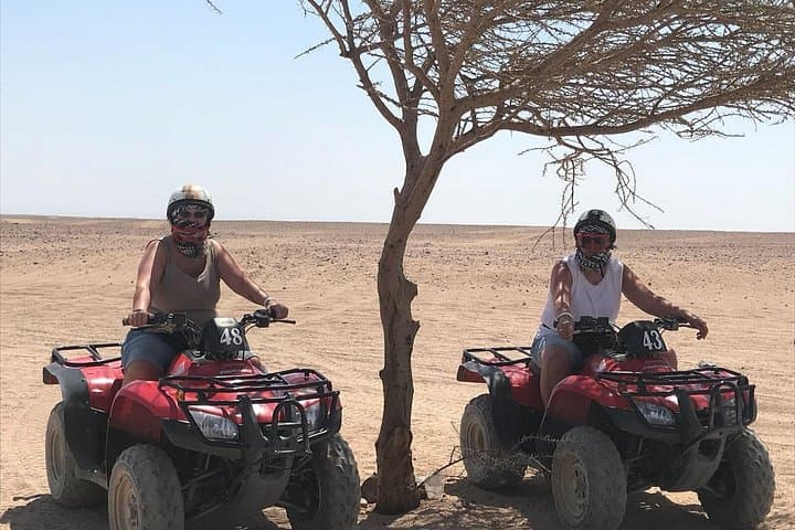 Hurghada Desert Quad Safari from Makadi Bay — 3-Hour Bedouin Stop & Camel Ride photo 2