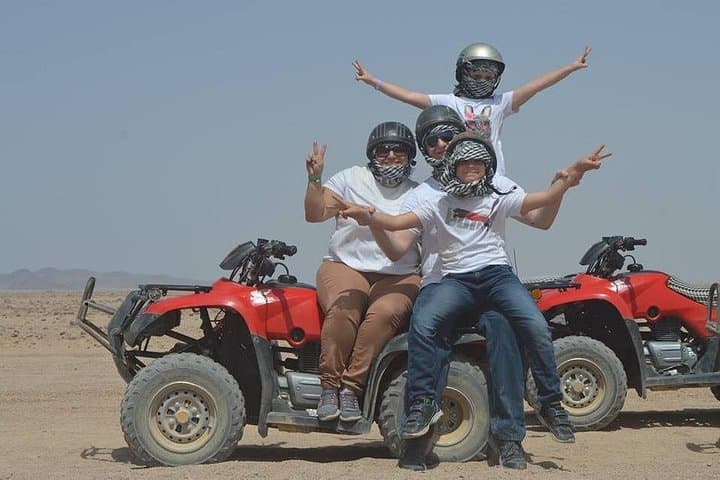 Hurghada Desert Quad Safari from Makadi Bay — 3-Hour Bedouin Stop & Camel Ride photo 3