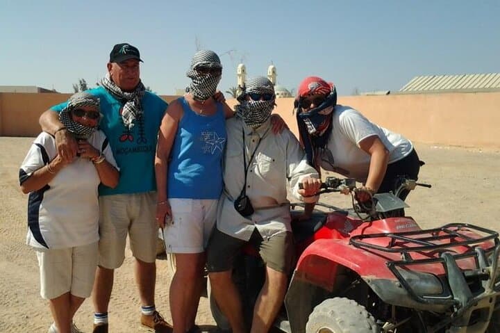 Hurghada 5-Hour Desert Quad Safari with Bedouin Dinner