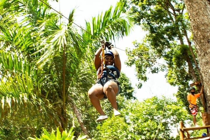 ATV, Zipline & Cenote: Half-Day Jungle Adventure from Cancun