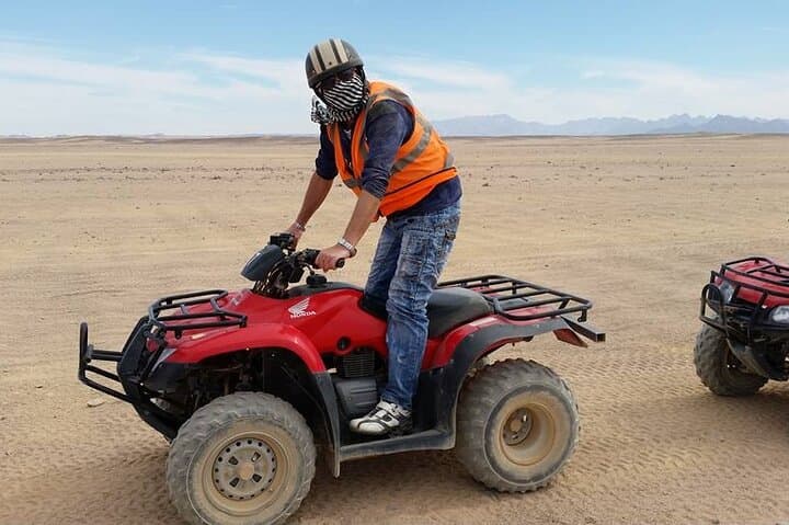 Hurghada Desert Safari: Quad, Jeep & Camel Ride with Bedouin Dinner photo 2