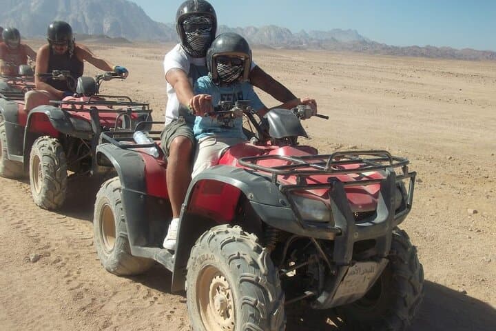 Hurghada Desert Safari: Quad, Jeep & Camel Ride with Bedouin Dinner