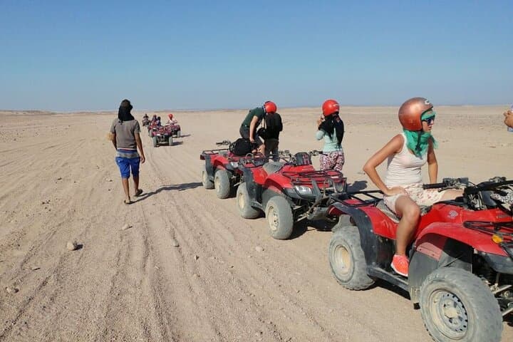 Hurghada Desert Quad Safari: 3-Hour ATV Ride, Bedouin Tea & Camel Experience photo 5