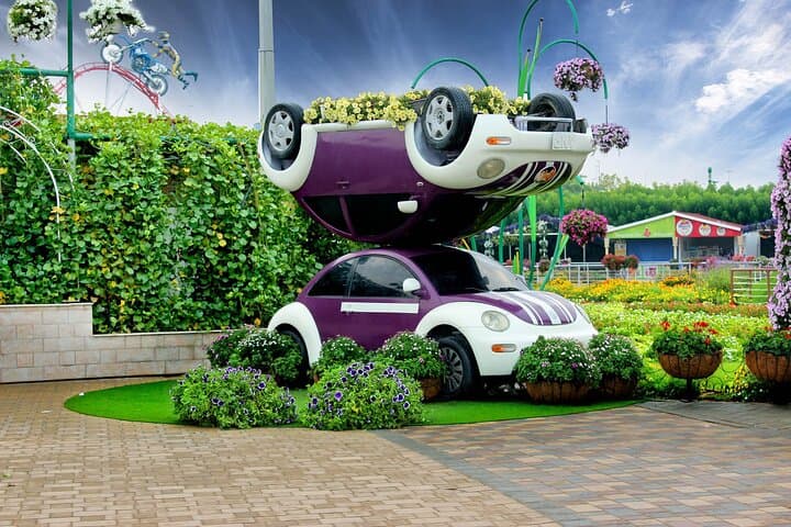 Dubai Miracle Garden Skip-the-Line Ticket — 150 Million Flowers & A380 Floral Sculpture photo 6