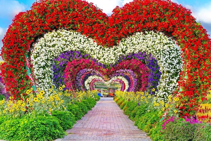 Dubai Miracle Garden Skip-the-Line Ticket — 150 Million Flowers & A380 Floral Sculpture photo 2