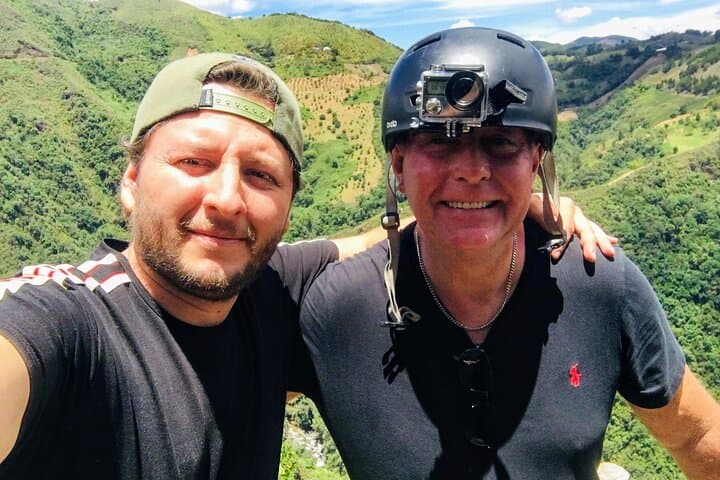 Medellín Mountain Zipline: 800m Canopy Over Waterfalls and Coffee photo 6