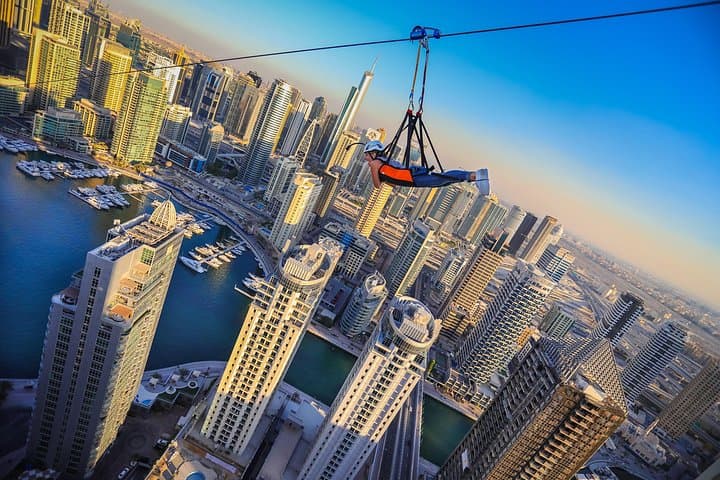 XLine Dubai Marina: 1km Urban Zipline Over the Marina photo 2