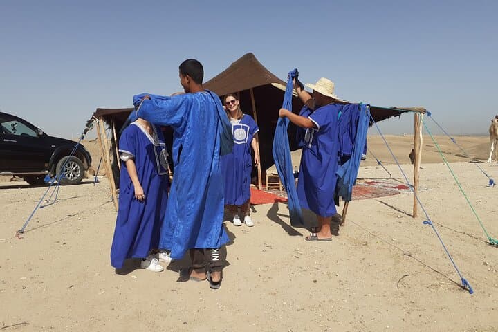 Sunset Camel Ride in Agafay Desert: Marrakech Evening Tour with Mint Tea photo 5