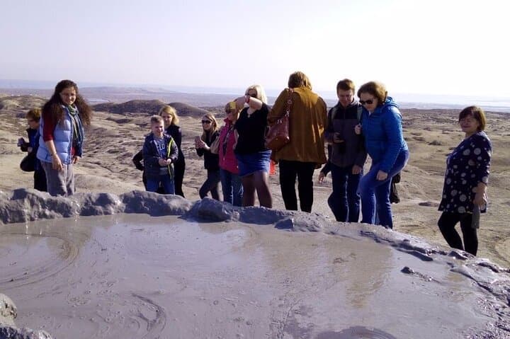 Gobustan Mud Volcanoes & Rock Art Private Tour from Baku