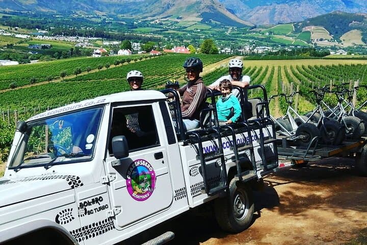 Gravity Scooter Tour Through Franschhoek's Wine Valleys photo 6