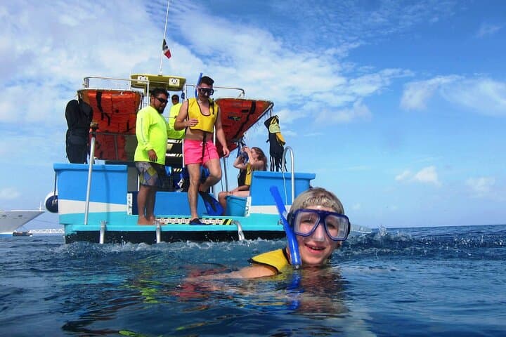 Cozumel Glass-Bottom Boat Snorkel and Money Bar Beach Club Lunch photo 4