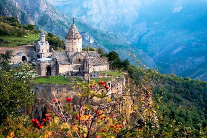 Full-Day Private Tour: Areni Winery, Shaki Waterfall, Tatev Monastery & Karahunj Observatory photo 2