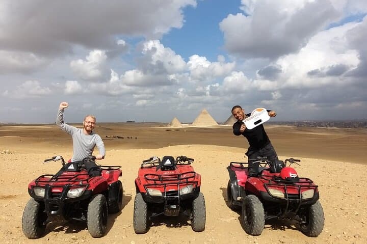 Quad Bike Safari Around the Pyramids: Ride the Giza Desert at Sunset photo 5