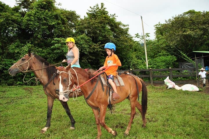 Mega Combo Zip Line Tour and Volcano Hot Spring — Full-Day Zipline, Horseback & Hot Springs in Guanacaste photo 2