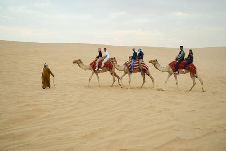 Morning Camel Safari in Lahbab Desert with Arabic Breakfast photo 2