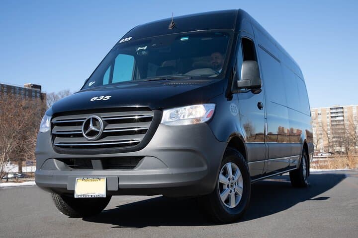 Stress-Free NYC Airport Departure Transfer by Luxury Sprinter Van (LGA, JFK, EWR)