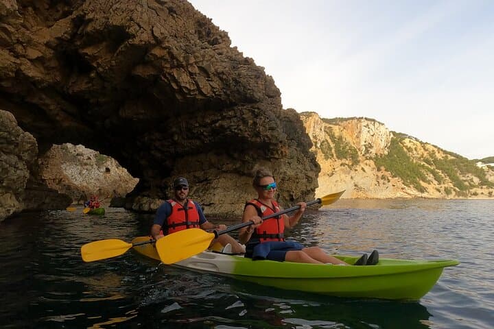 Sea-Cave Kayak and Snorkel Excursion in Jávea: Portitxol to Granadella photo 4