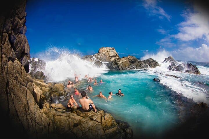 Aruba Natural Pool Jeep Safari: 4x4 Arikok Adventure and Snorkeling at Conchi photo 5