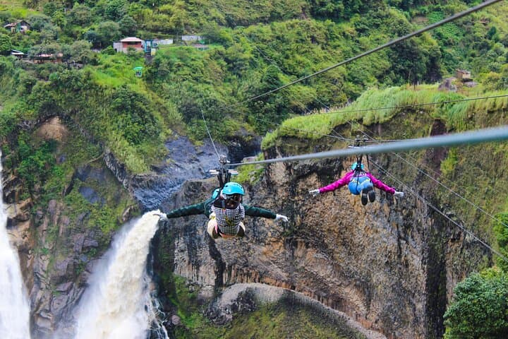 Baños Full-Day Adventure from Quito: Swing at the End of the World & Devil's Cauldron photo 3