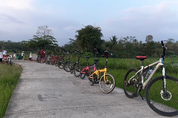 Private Borobudur Village Bike Tour: Ride Through Rice Fields, Batik & Local Workshops photo 3
