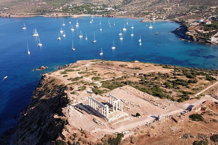 Cape Sounio & Lake Vouliagmeni Half-Day Private Tour from Athens photo 5