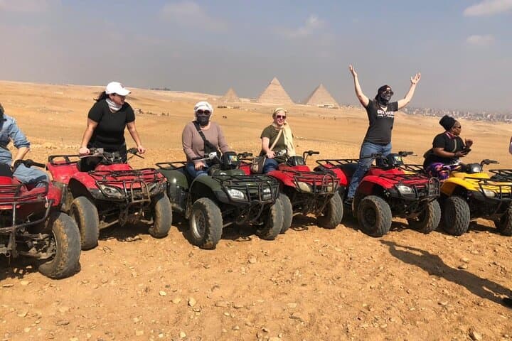 Quad Bike Adventure at Giza Pyramids — Private Day Tour from Cairo photo 1