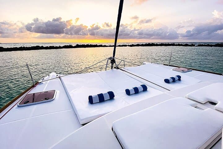 Private 4-Hour 38' Catamaran in Tulum & Playa del Carmen — Snorkel, Swim & Open Bar photo 3