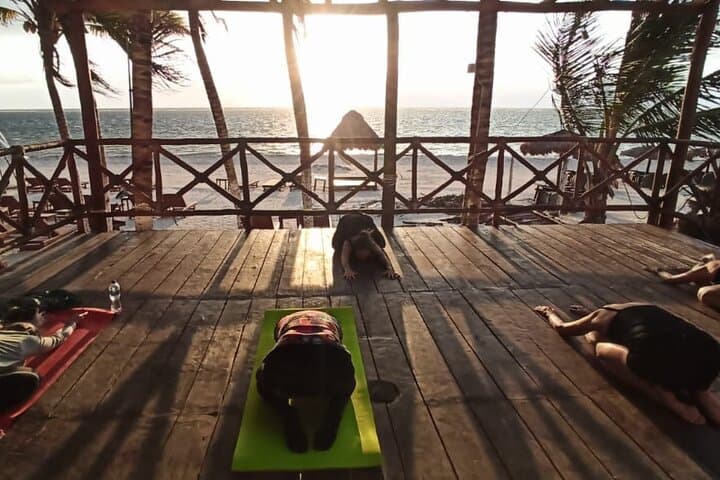 Private Beach Yoga in Puerto Morelos: Personalized Sunrise and Sunset Sessions photo 2