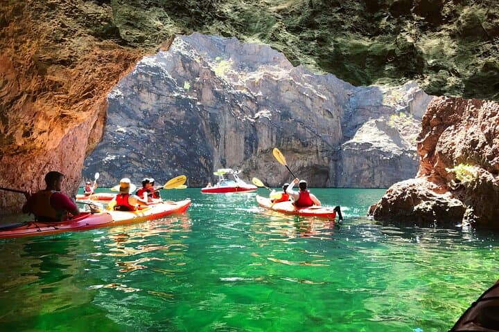 Self-Drive Kayak Tour to Emerald Cave Through Black Canyon Near Las Vegas photo 3