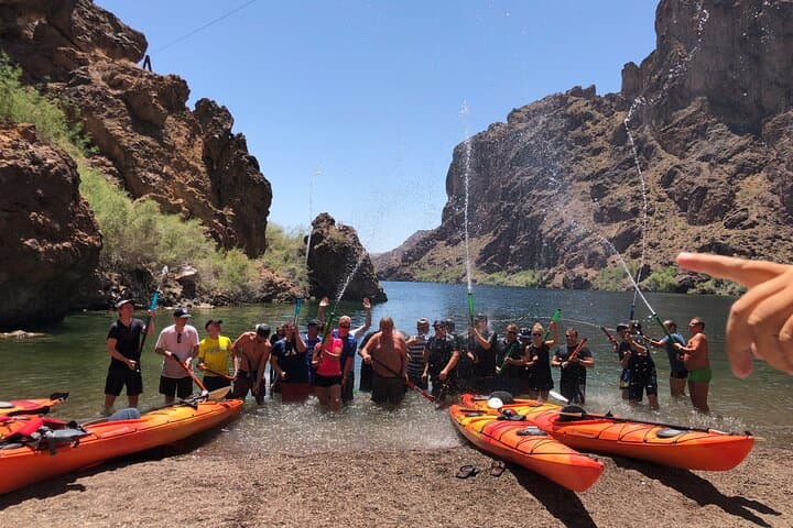 Self-Drive Kayak Tour to Emerald Cave Through Black Canyon Near Las Vegas photo 5