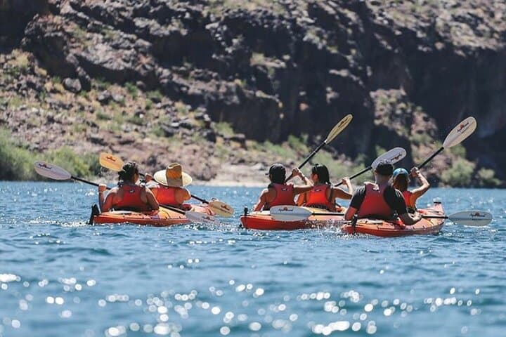 Self-Drive Kayak Tour to Emerald Cave Through Black Canyon Near Las Vegas photo 2
