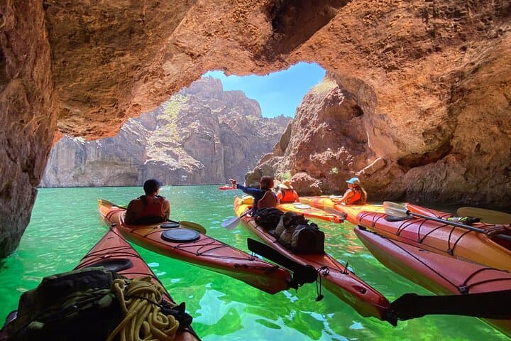 Self-Drive Kayak Tour to Emerald Cave Through Black Canyon Near Las Vegas