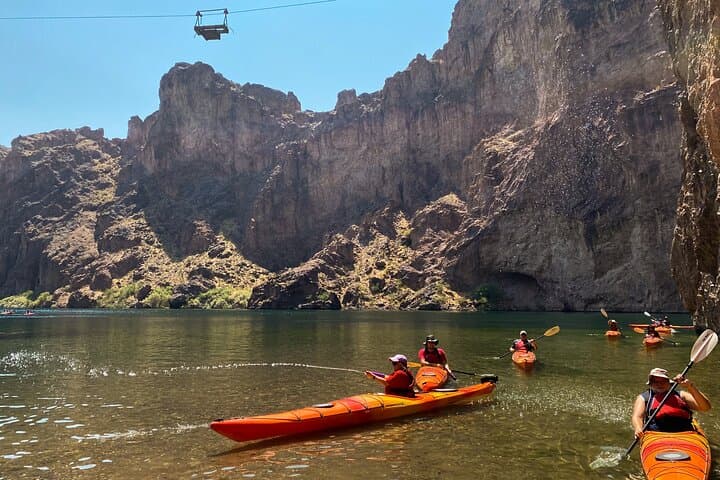 Self-Drive Kayak Tour to Emerald Cave Through Black Canyon Near Las Vegas photo 6