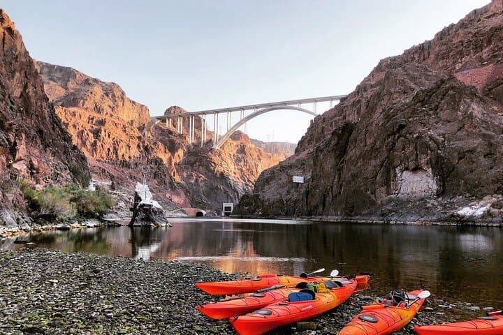 Self-Drive Kayak Tour to Emerald Cave Through Black Canyon Near Las Vegas photo 4