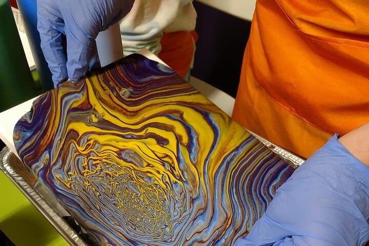 Estes Park Acrylic Pour Painting Class — 60-Minute Hands-On Pour Workshop photo 4